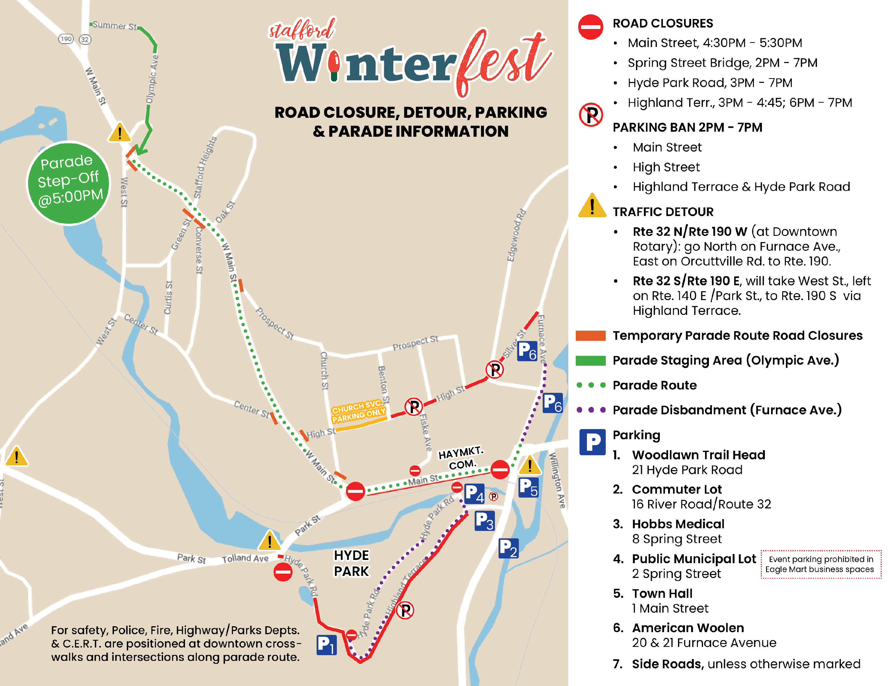 2023 WinterFest Traffic Info